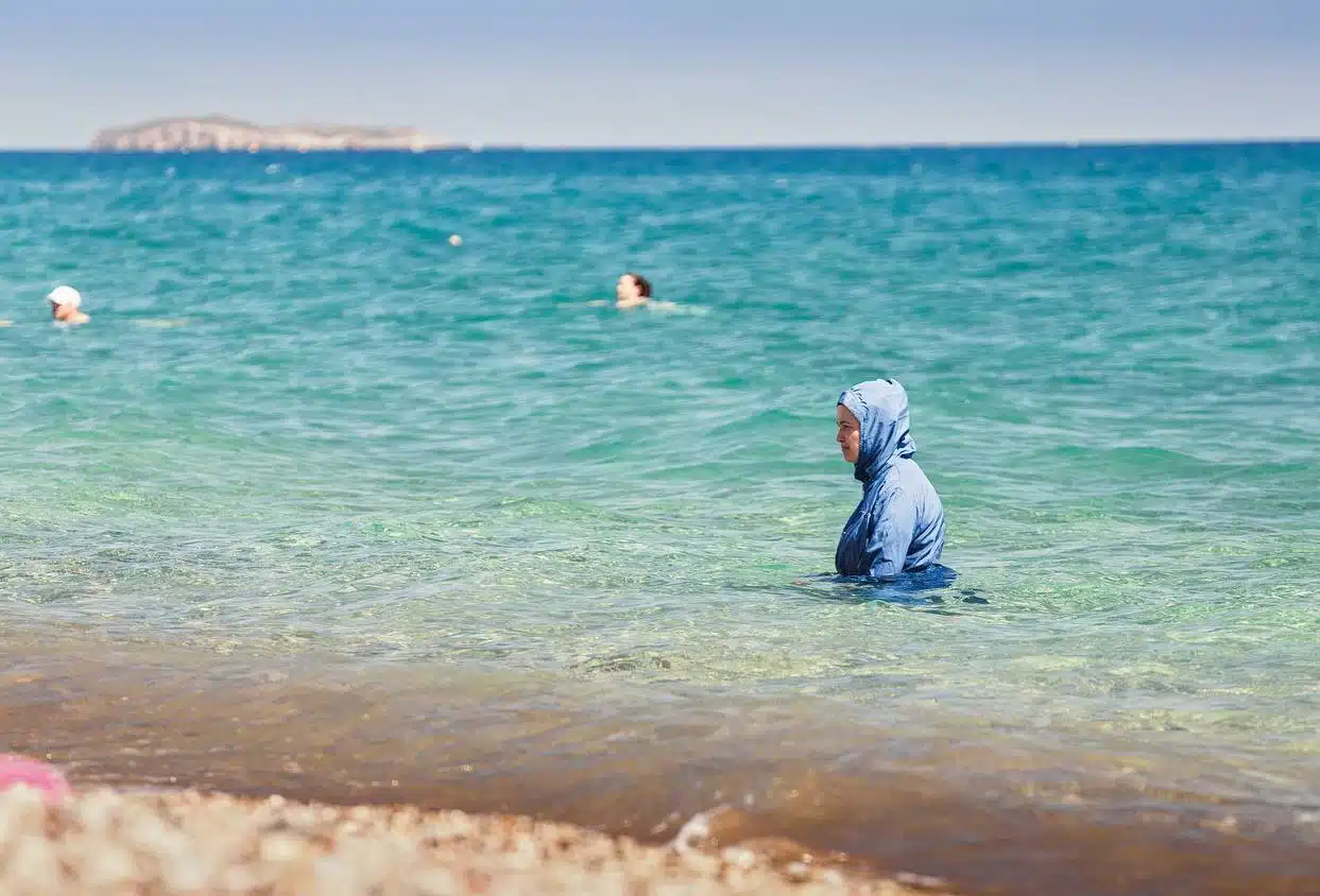 le burkini musulmanes maillot de bain